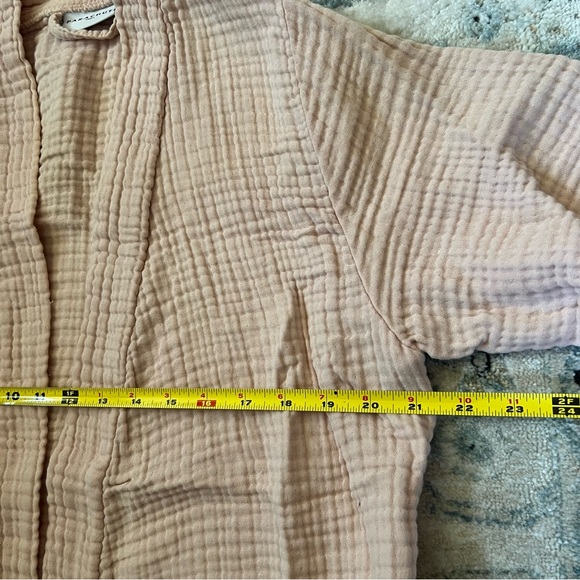 Parachute Home Pink Cloud Cotton Bathroom/Sleep Robe - Picture 9 of 11